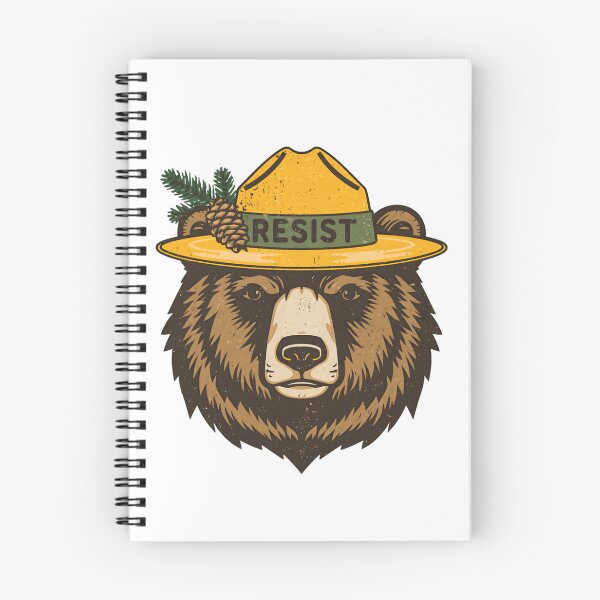Item preview, Resist Bear Environmental Activist Conservation designed and sold by RetroMini2026.