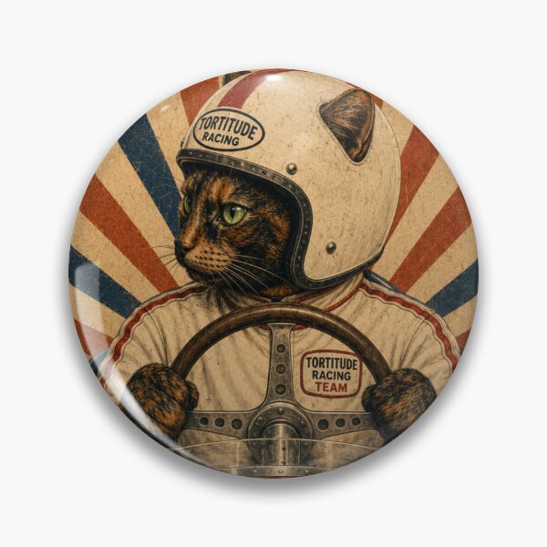 Item preview, Zero Points Given — Funny Tortoiseshell Cat Vintage Racing Poster designed and sold by Martin's_Design.