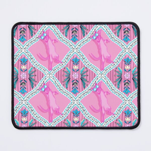 Item preview, Party Animal Boho Tile Pattern in Coral and Pink designed and sold by VirtuallyCreativ .