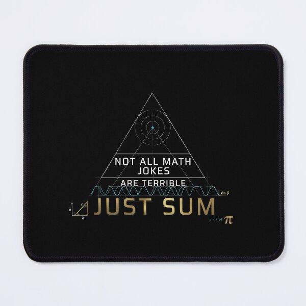 Item preview, Not All Math Jokes Are Terrible Just Sum Funny Math Teacher Geometry designed and sold by Redgiant87x.