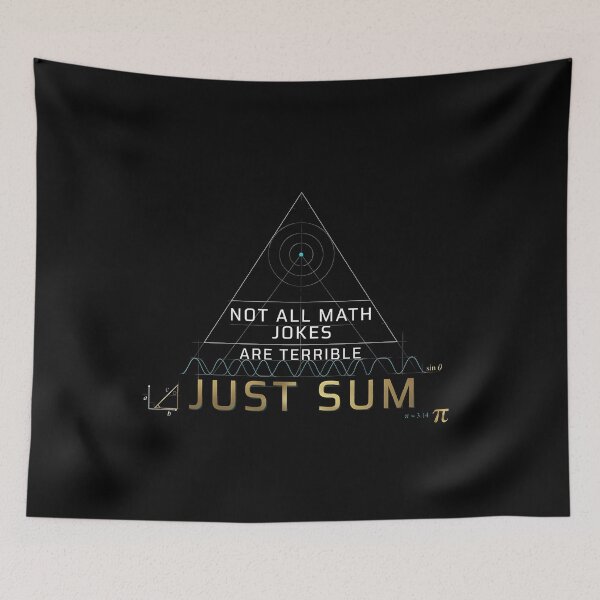 Item preview, Not All Math Jokes Are Terrible Just Sum Funny Math Teacher Geometry designed and sold by Redgiant87x.