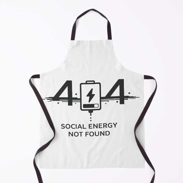 Item preview, Social Energy Not Found Tee designed and sold by DesignTeamHub.