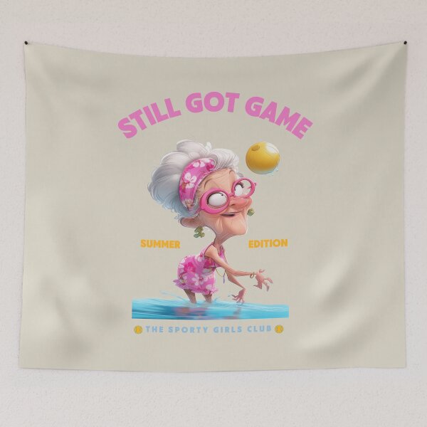 Item preview, Still Got Game – Summer Edition (Girls) designed and sold by AngryToro.