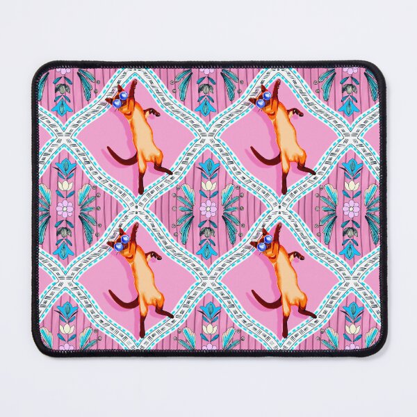 Item preview, Party Animal Boho Tile Pattern in Coral and Pink designed and sold by VirtuallyCreativ .