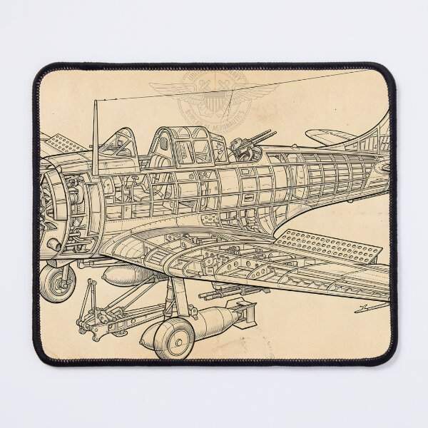 Item preview, SBD Dauntless designed and sold by AGoatMadeThis.