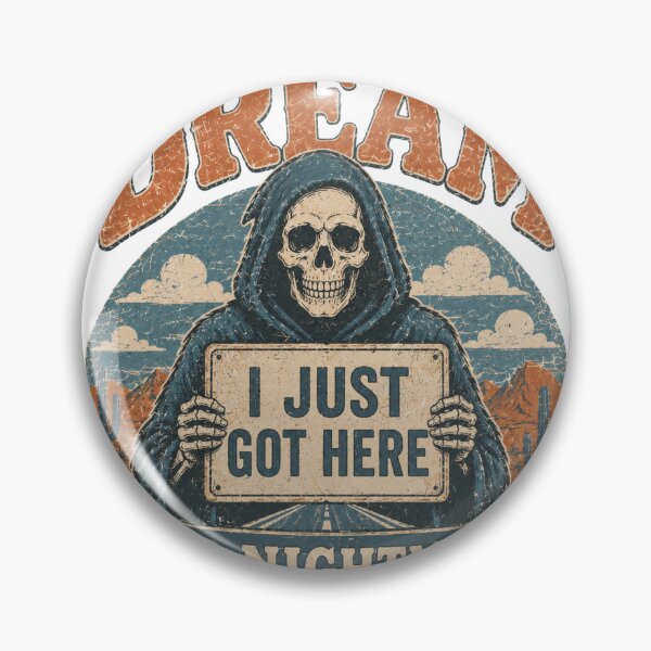 Item preview, Living The Dream One Nightmare At A Time Grim Reaper Road Trip designed and sold by Region.