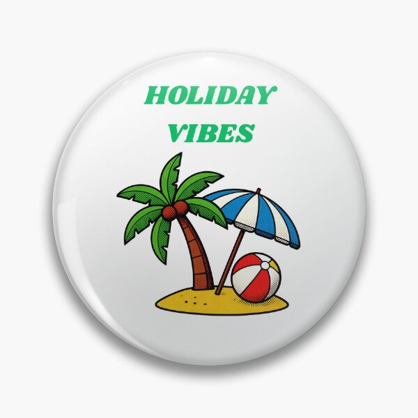 Item preview, Holiday Vibes Pop-art T-shirt Gifts Beach Lovers designed and sold by ZemVibe.