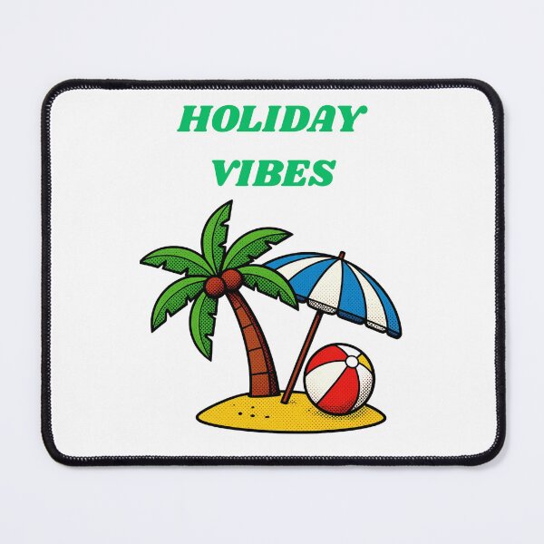 Item preview, Holiday Vibes Pop-art T-shirt Gifts Beach Lovers designed and sold by ZemVibe.