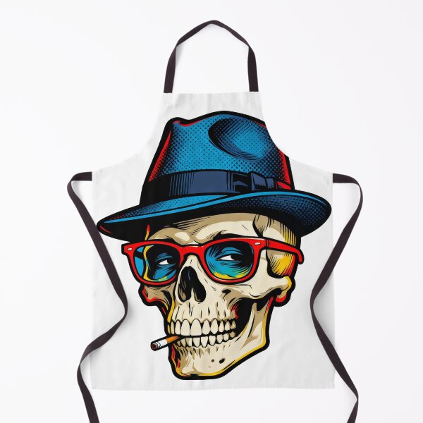 Item preview, Gangster Skull designed and sold by KingCuppaDigitalArt.