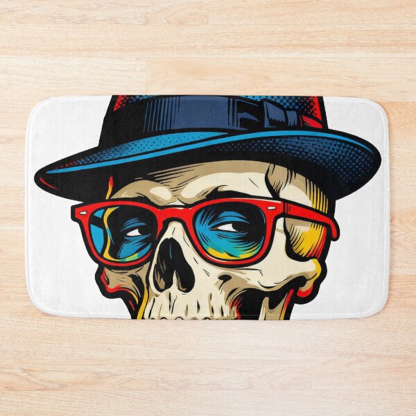Item preview, Gangster Skull designed and sold by KingCuppaDigitalArt.