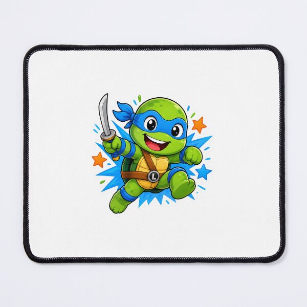 Item preview, Cute Ninja Turtle Action Sticker Art designed and sold by Sticker_Verse_Studio.