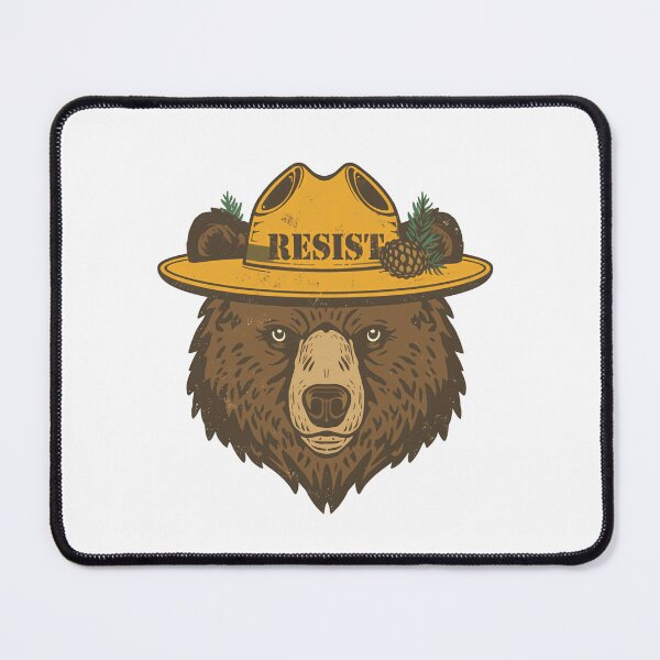 Item preview, Resist Conservation Bear National Park Advocate designed and sold by RetroMini2026.