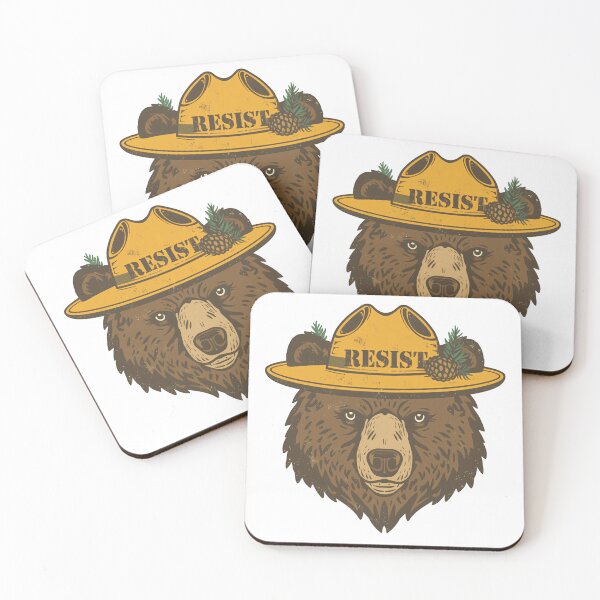 Item preview, Resist Conservation Bear National Park Advocate designed and sold by RetroMini2026.