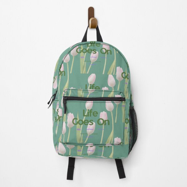 Item preview, Life goes on with beautiful Tulips in the background  designed and sold by ShipDrop.