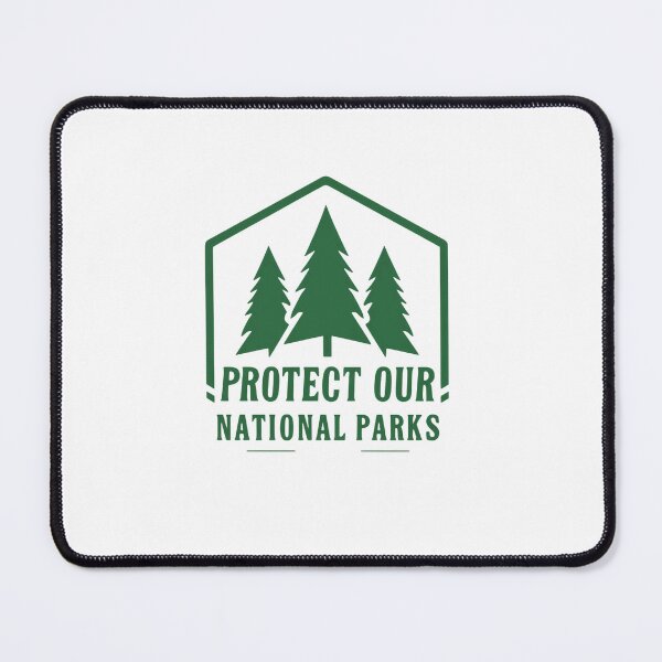 Item preview, Protect Our National Parks Nature Lover Conservation designed and sold by RetroMini2026.