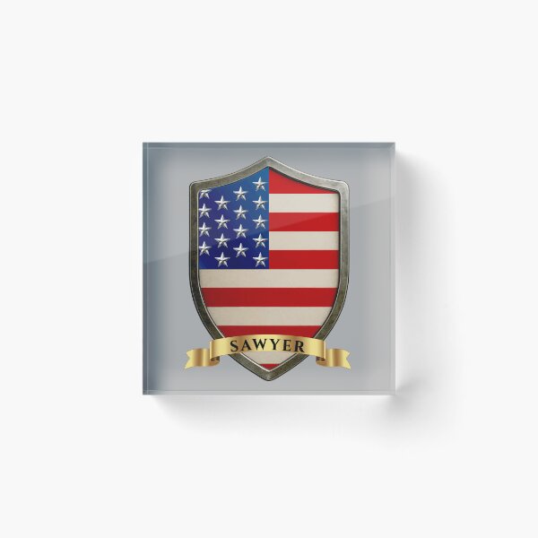 Item preview, Sawyer American Heritage Crest Shield designed and sold by Highlandkings.