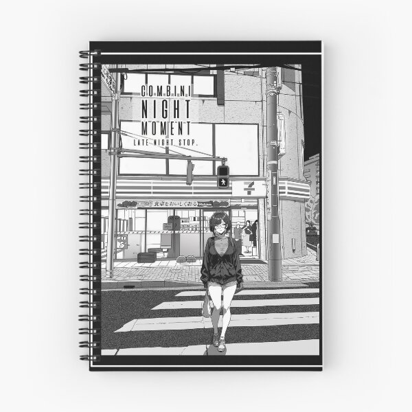 Item preview, Combini Night Moment - Late Night Stop designed and sold by WolfEn Art.