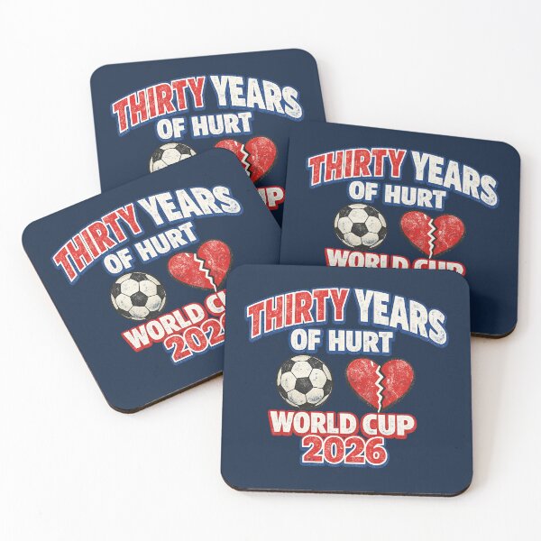 Item preview, Thirty Years of Hurt – World Cup 2026 England Football Fan Shirt designed and sold by ArthUpscale.