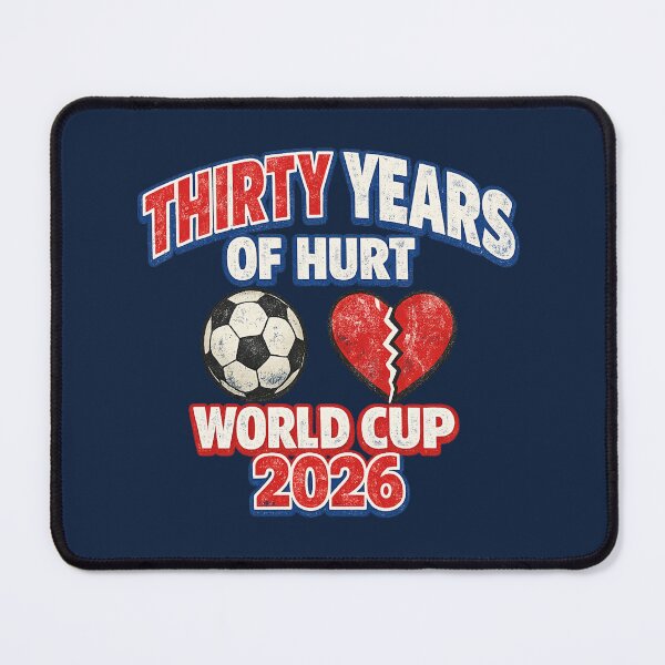 Item preview, Thirty Years of Hurt – World Cup 2026 England Football Fan Shirt designed and sold by ArthUpscale.
