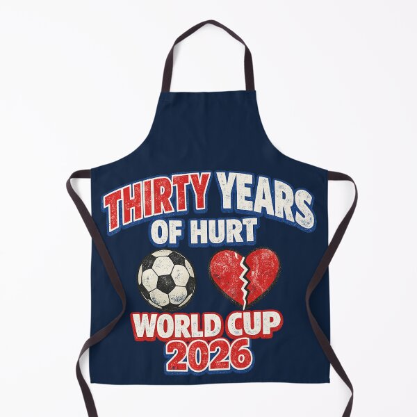 Item preview, Thirty Years of Hurt – World Cup 2026 England Football Fan Shirt designed and sold by ArthUpscale.