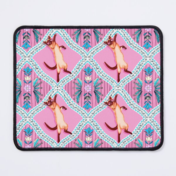 Item preview, Party Animal Boho Tile Pattern in Coral and Pink designed and sold by VirtuallyCreativ .