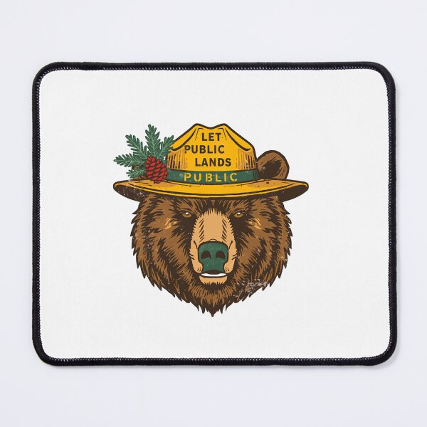 Item preview, Let Public Lands Public Bear Outdoor Enthusiast National Parks Conservation designed and sold by RetroMini2026.