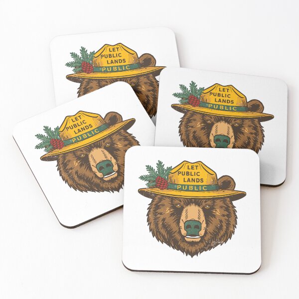 Item preview, Let Public Lands Public Bear Outdoor Enthusiast National Parks Conservation designed and sold by RetroMini2026.