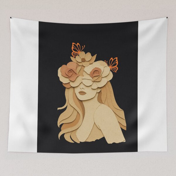 Item preview, Floral  Girl  designed and sold by lathaharish2586.