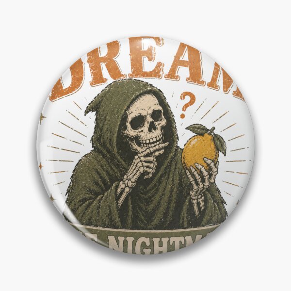 Item preview, Living The Dream One Nightmare At A Time Grim Reaper Lemon Philosophy designed and sold by Region.