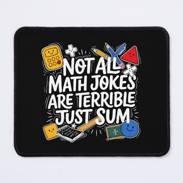 Item preview, Not All Math Jokes Are Terrible Just Sum Geometry and Trigonometry Teacher Gift designed and sold by Redgiant87x.