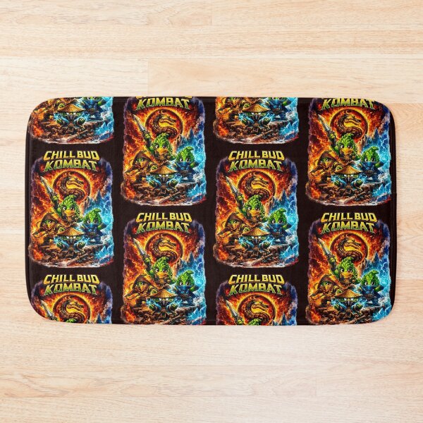 Item preview, Bud Kombat Arena – Fire & Ice Warriors of the Greenverse designed and sold by GreenKingShop.