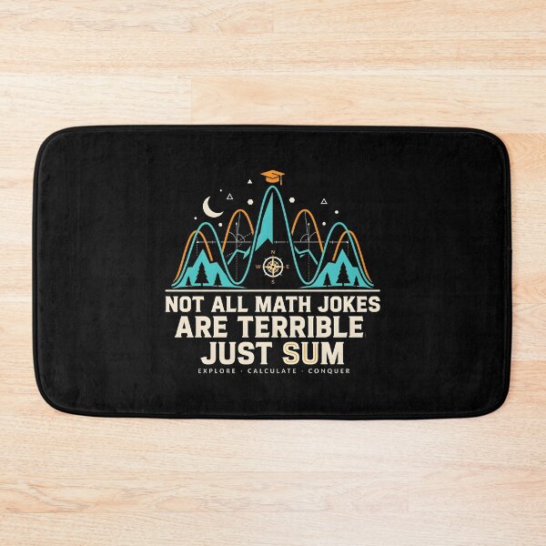 Item preview, Not All Math Jokes Are Terrible Just Sum Funny Math Teacher Back To School designed and sold by Redgiant87x.