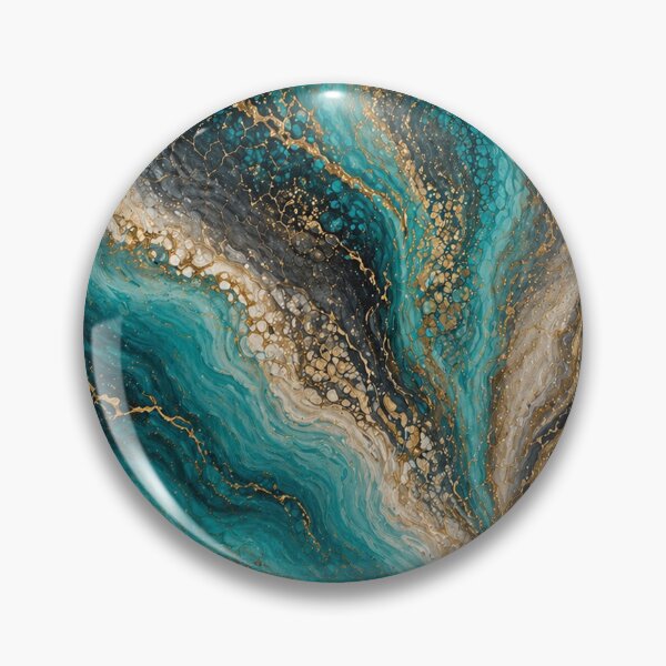 Item preview, Nightfall in Abstract Marble with Gold Vein Detail designed and sold by annenambiro.