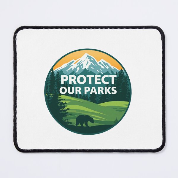 Item preview, Protect Our Parks National Park Conservation Nature Lover Outdoor Enthusiast designed and sold by RetroMini2026.