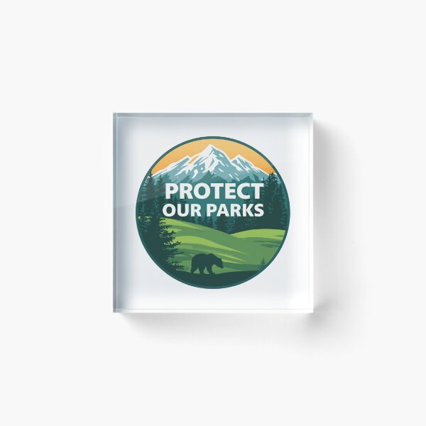 Item preview, Protect Our Parks National Park Conservation Nature Lover Outdoor Enthusiast designed and sold by RetroMini2026.