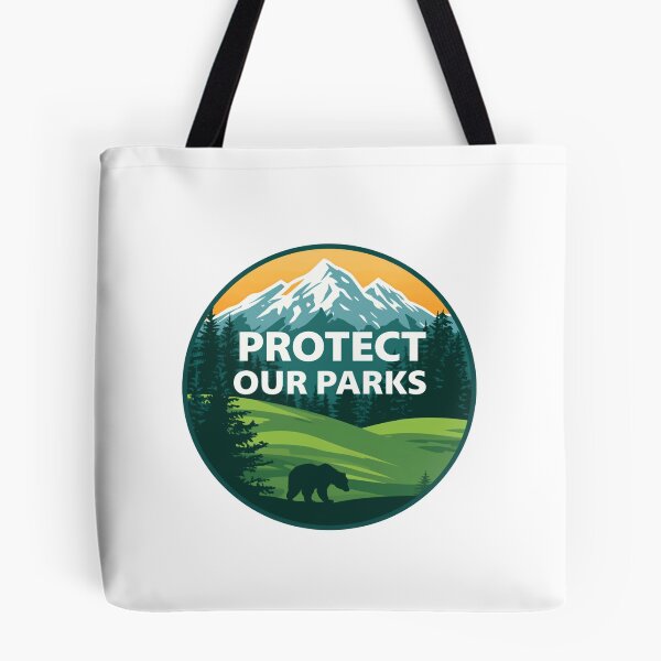 Item preview, Protect Our Parks National Park Conservation Nature Lover Outdoor Enthusiast designed and sold by RetroMini2026.
