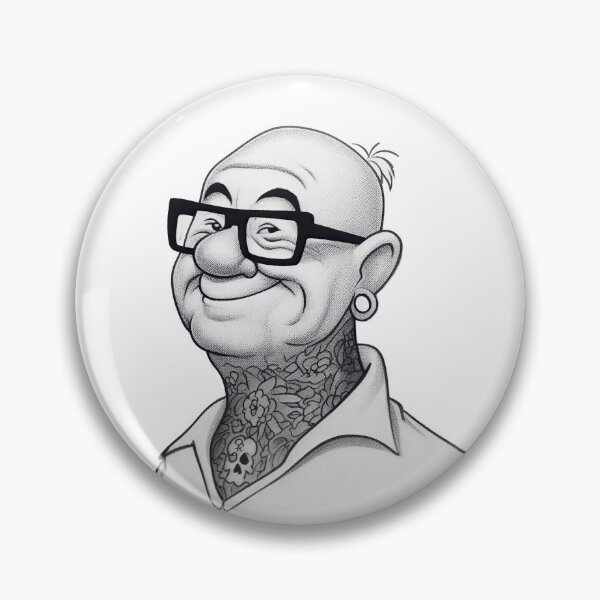 Item preview, The Tattooed Gent #2 designed and sold by DroneWorks Creative.