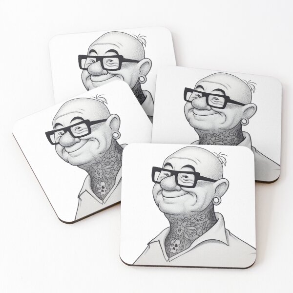 Item preview, The Tattooed Gent #2 designed and sold by DroneWorks Creative.