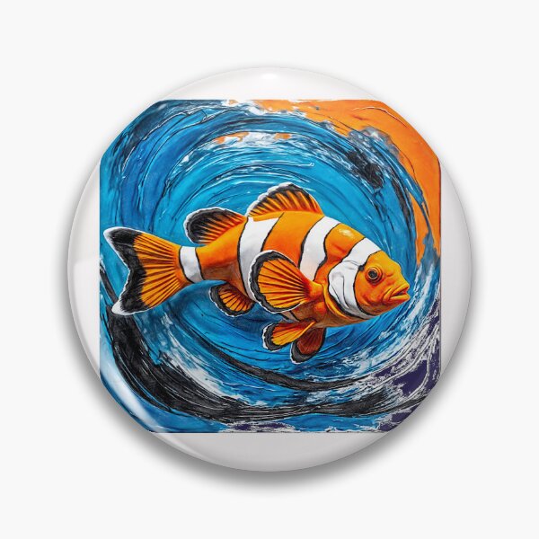 Item preview, Amphiprion Ocellaris: A Vibrant Celebration of Ocean Beauty and Color #2 designed and sold by Helios Be. Lavsh.