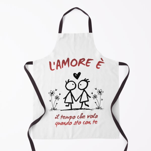 Item preview, Cute Stick Figures Love Quote L'Amore E designed and sold by MedusaGialla.