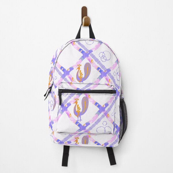 Item preview, Whimsical Lattice Bird Pattern designed and sold by VirtuallyCreativ .
