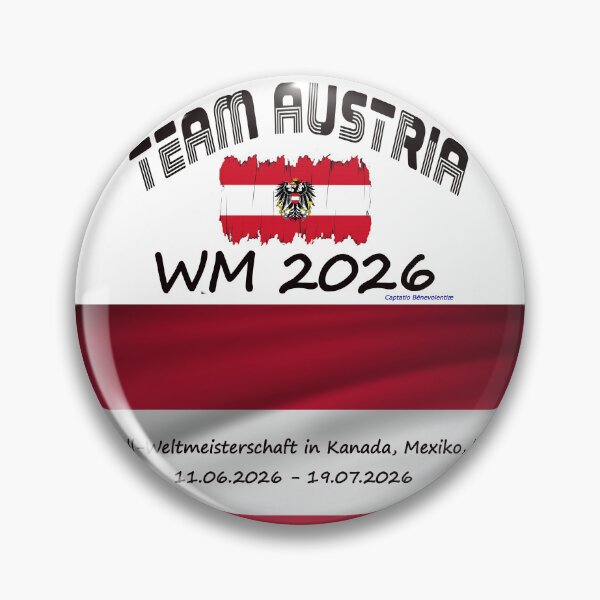 Item preview, Austria Österreich Fan T‑Shirt WM 2026 outfit designed and sold by cabevo.