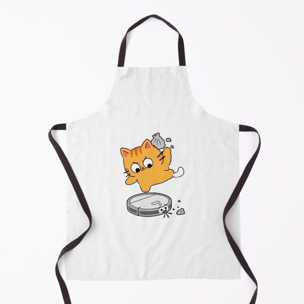 Item preview, Playful Ginger Cat Throwing Papers Around in Cute Chaos designed and sold by OksArtStudio.