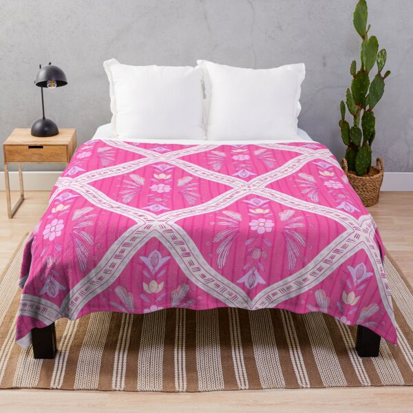 Item preview, Ornamental Boho Tile Pattern in Coral and Pink designed and sold by VirtuallyCreativ .