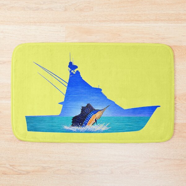 Artikelvorschau, Marlin mit Fischerboot entworfen und verkauft von Seyahshop.