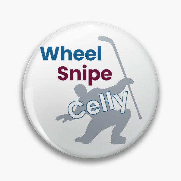 Item preview, Wheel Snipe Celly! In White/Blue/Maroon. designed and sold by Hattrixz.