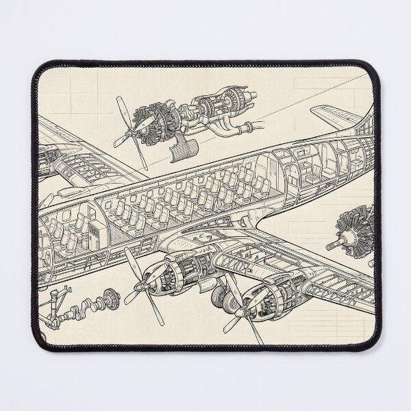 Item preview, Douglas DC-7 designed and sold by AGoatMadeThis.
