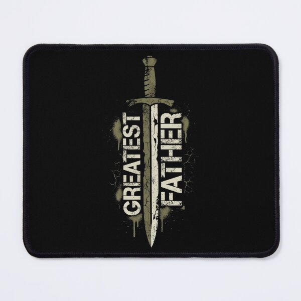 Item preview, Greatest Father Distressed Sword Tactical Father's Day Pride designed and sold by TeNovaStudio.