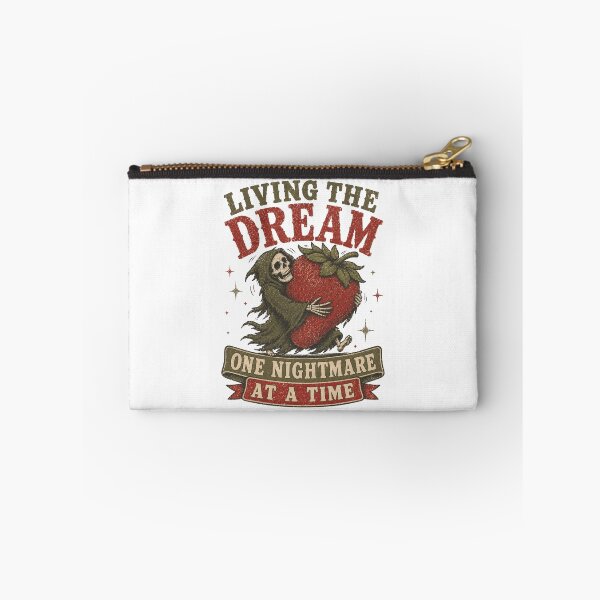 Item preview, Living The Dream One Nightmare At A Time Grim Reaper Strawberry designed and sold by Region.