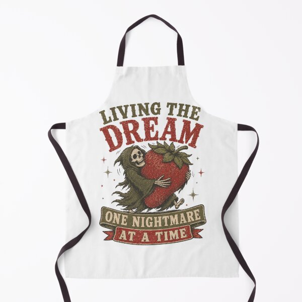 Item preview, Living The Dream One Nightmare At A Time Grim Reaper Strawberry designed and sold by Region.